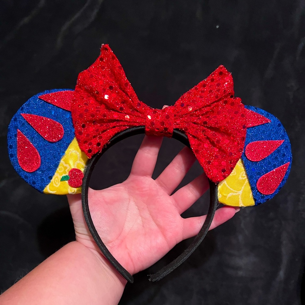 Snow White Inspired Mickey Ears